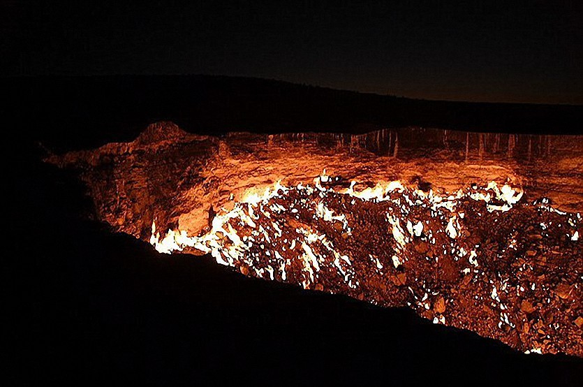 El pozo de Darvaza : La puerta del Infierno