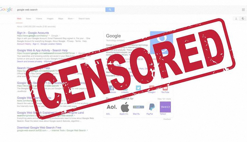 El Nuevo Orden Mundial está aquí: El nuevo algoritmo de Google llamado “la bestia” censura millones de webs