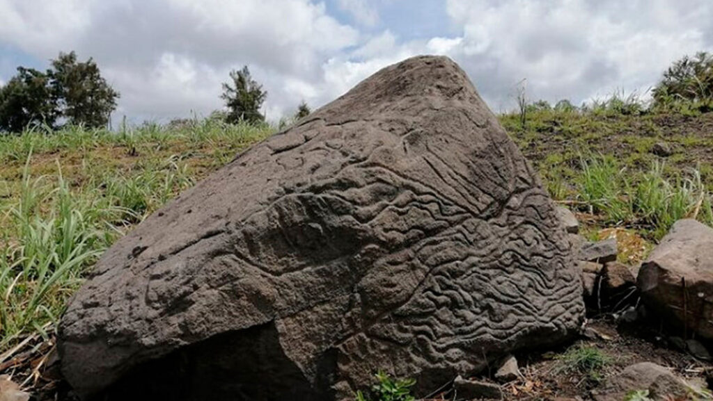 Descubren un mapa prehispánico en un petroglifo de unos 2.000 años de antigüedad en México