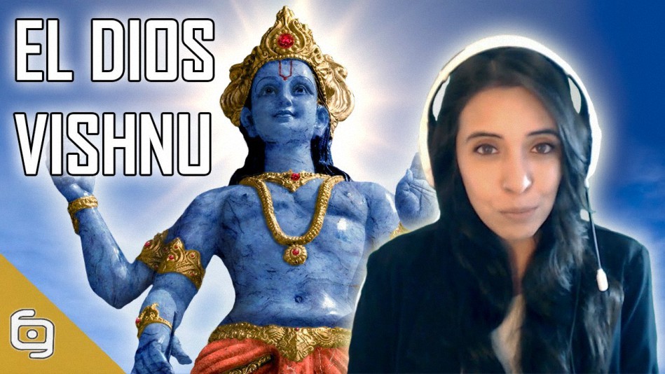 El dios Vishnu de la mitología hinduista