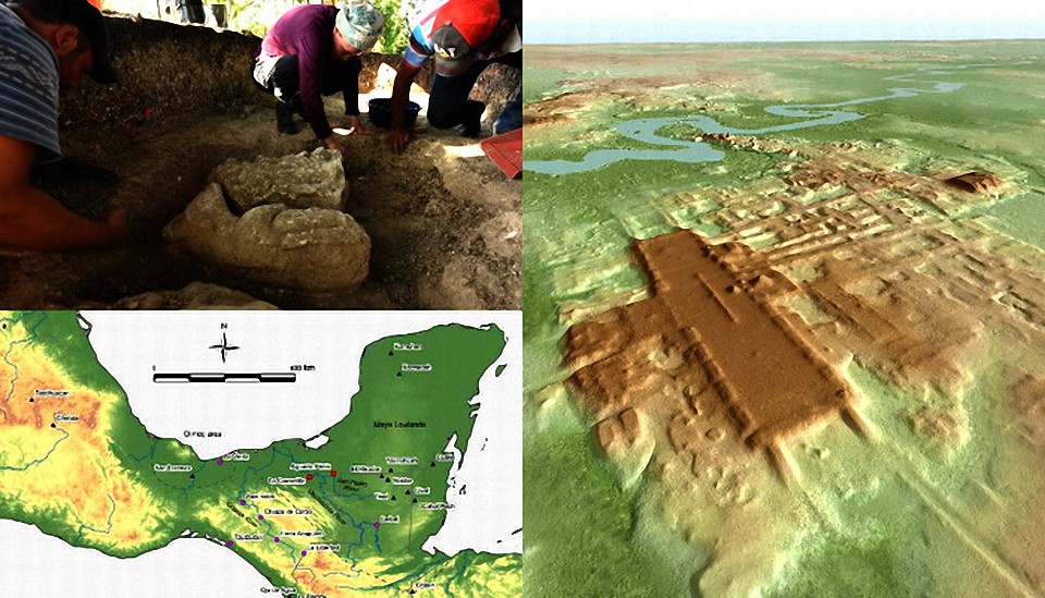 Arqueólogos hallan la estructura maya más antigua y grande conocida hasta ahora en el mundo en Tabasco (México)