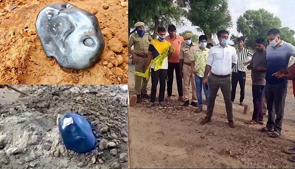 Cae un meteorito en Rajasthan (India) que podría valer millones de rupias