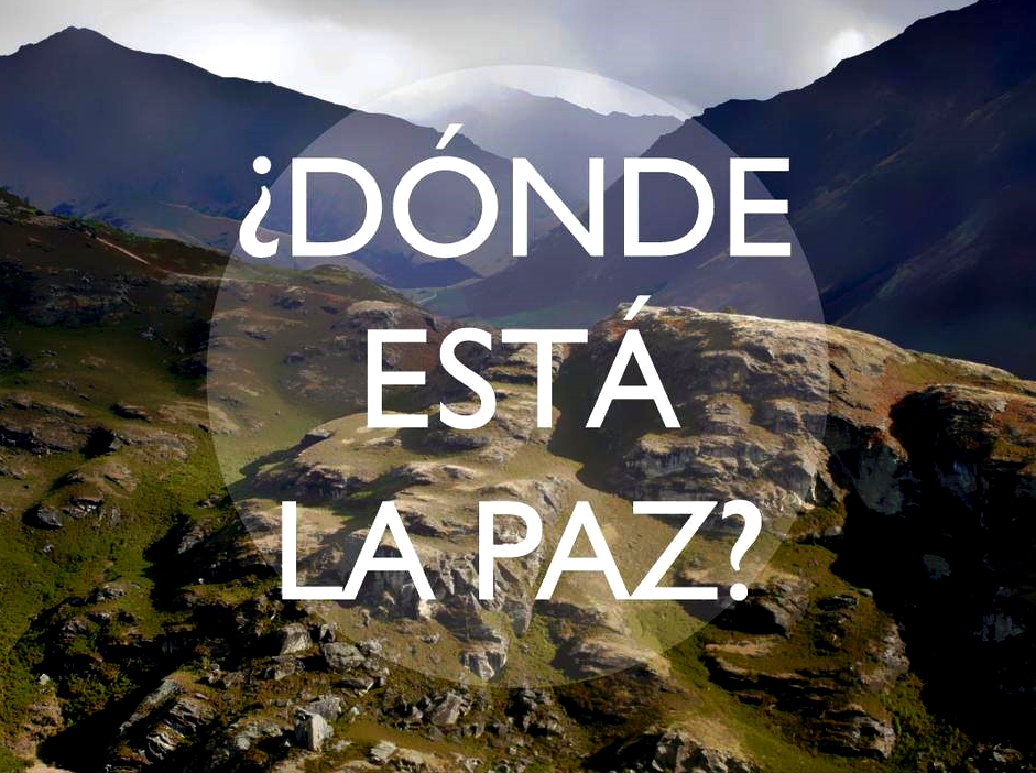 ¿Donde Está La Paz?