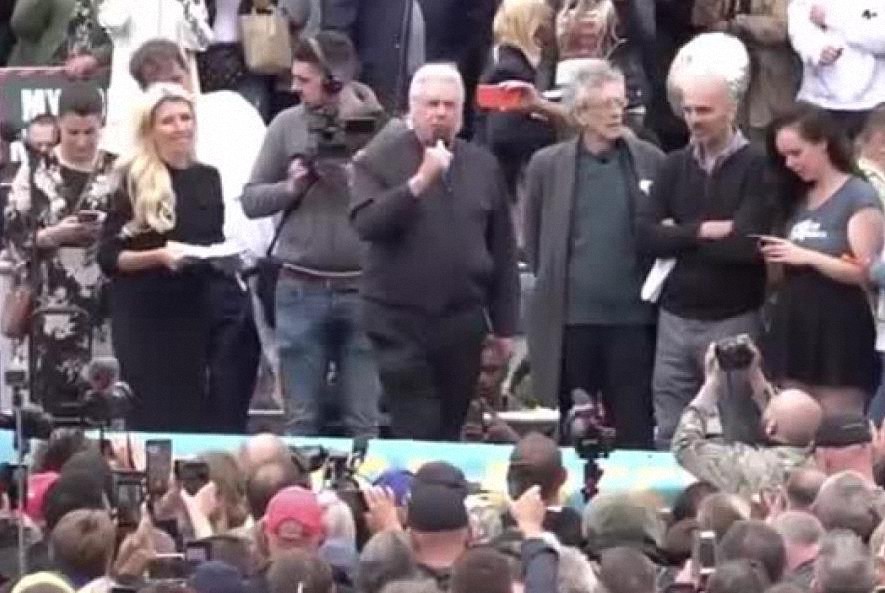 Discurso por la libertad de David Icke en Londres