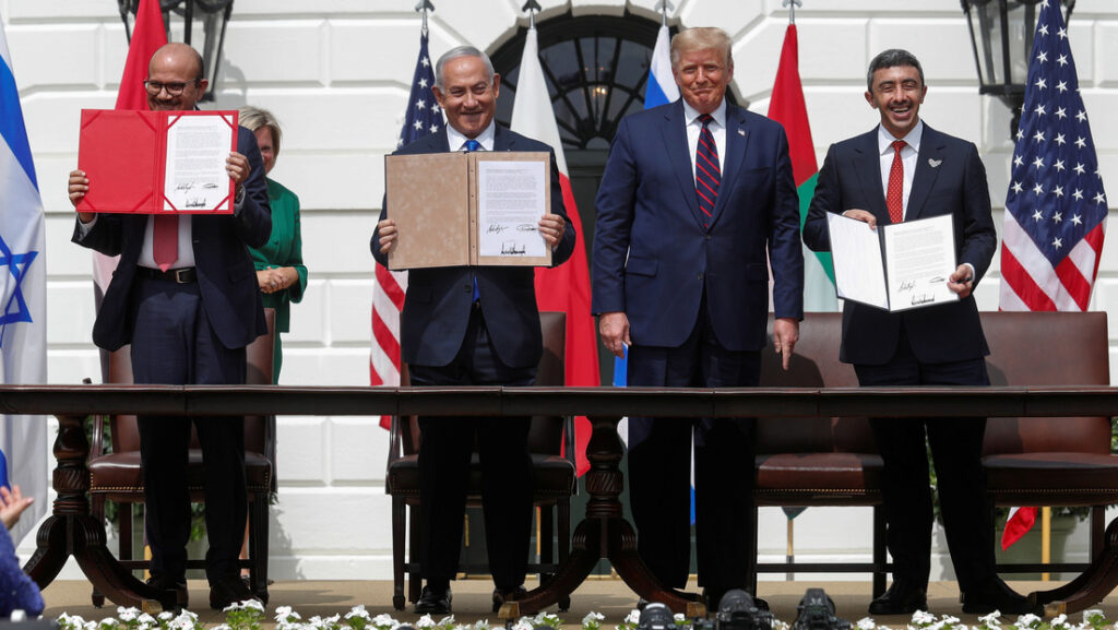 Israel firma «acuerdos de paz» con EAU y Baréin en una ceremonia en la Casa Blanca