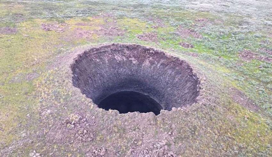 Aparece un nuevo y gigantesco agujero en Siberia y los científicos no quieren revelar lo que hay en su interior