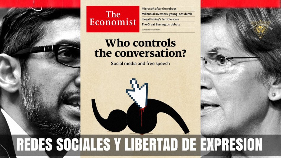 ¿Quién controla el discurso? The Economist y su portada sobre libertad de expresión en redes sociales