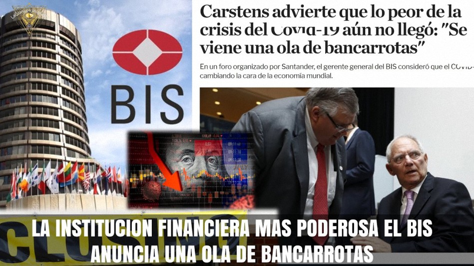 La elite financiera Internacional prevé «ola de Bancarrotas»