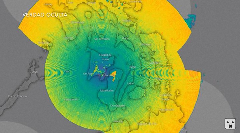 Primero en México, ahora en Filipinas ¿Qué están detectando los radares meteorológicos?