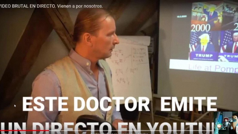 «Vienen a por nosotros» – Detienen en pleno directo a médico Alemán