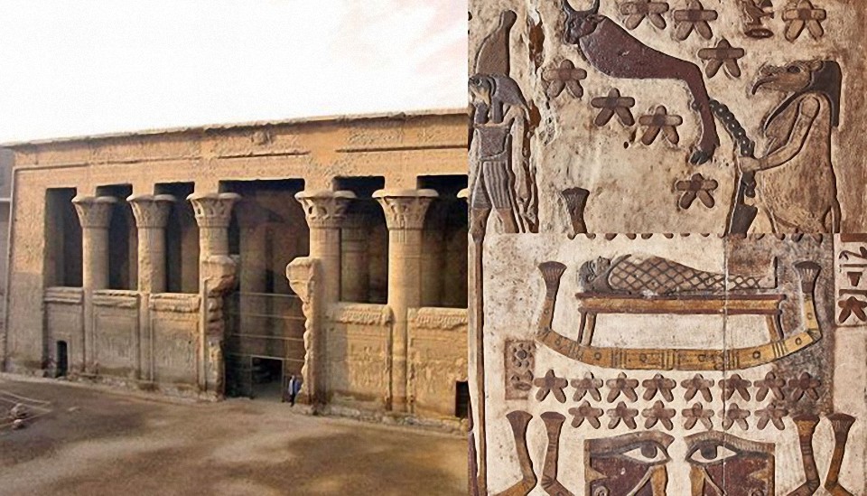 Restauración de un templo del antiguo Egipto revela constelaciones de estrellas desconocidas