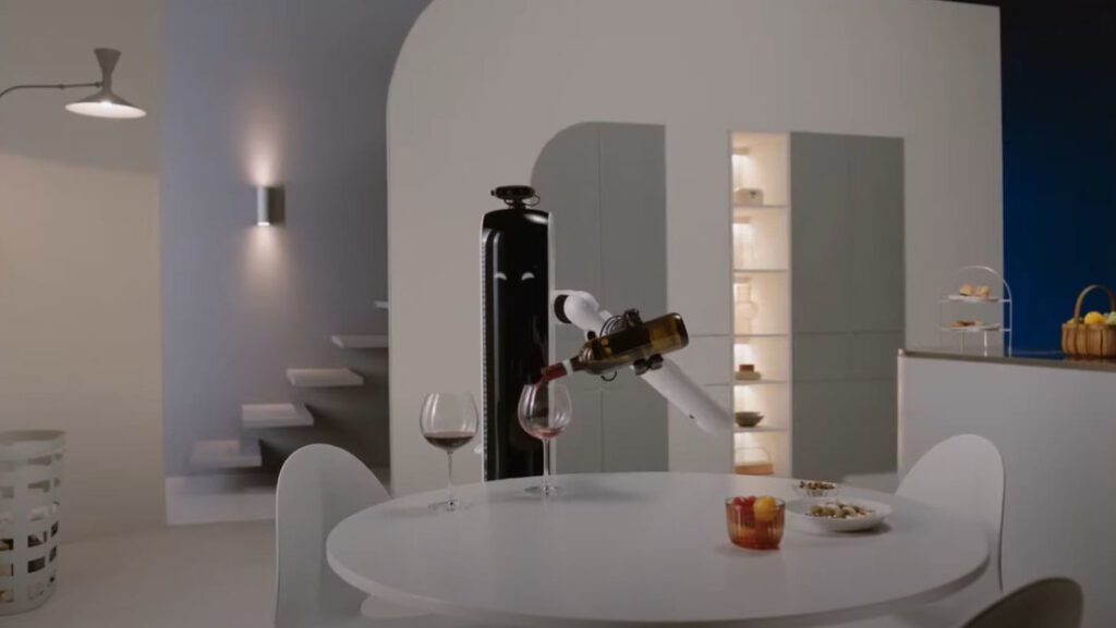 Samsung desarrolla un robot capaz de encargarse de las tareas del hogar y hasta servir una copa de vino