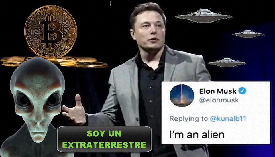 Elon Musk afirma que es «extraterrestre» en un extraño mensaje en Twitter