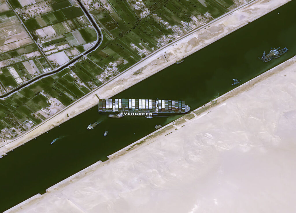 Bloqueo del canal de Suez, ¿accidente o atáque informático?