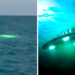 Captan un misterioso ovni luminoso bajo las aguas de Miami