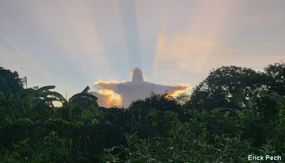 Aparición de una nube con forma de Cristo en México causa expectación en las redes sociales