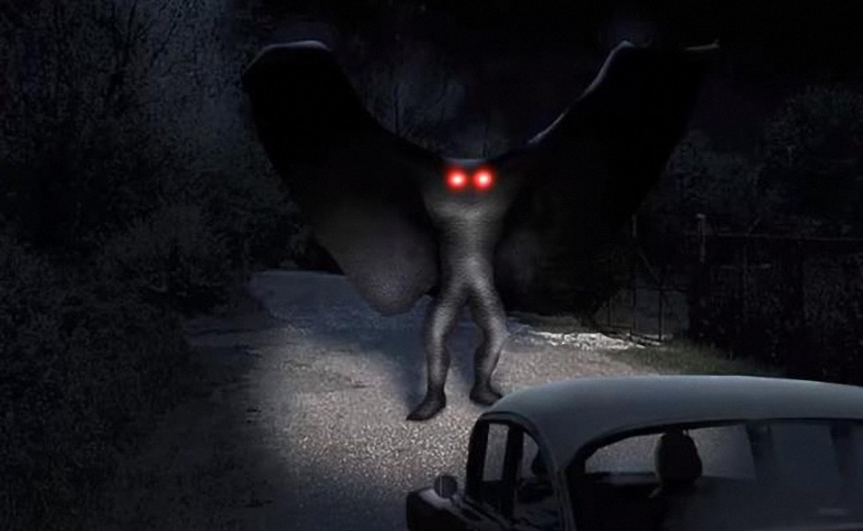 La Verdadera Historia Real del Mothman o Hombre Polilla