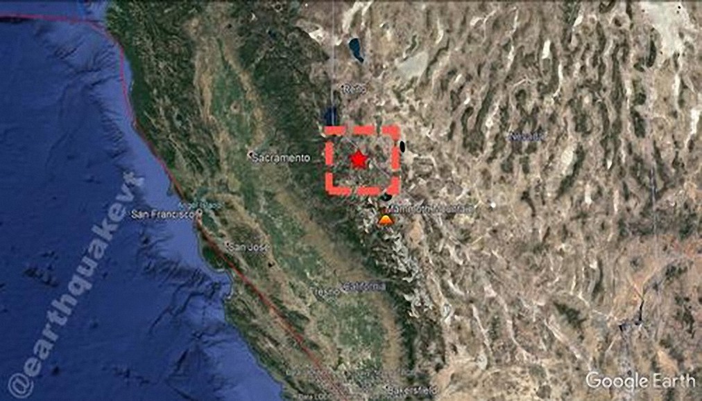 Enjambre sísmico sacude ciudades de California y Nevada