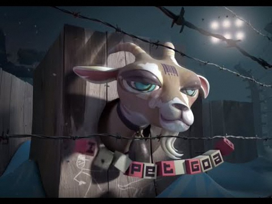 Análisis del cortometraje de Heliofant «I Pet Goat 2»