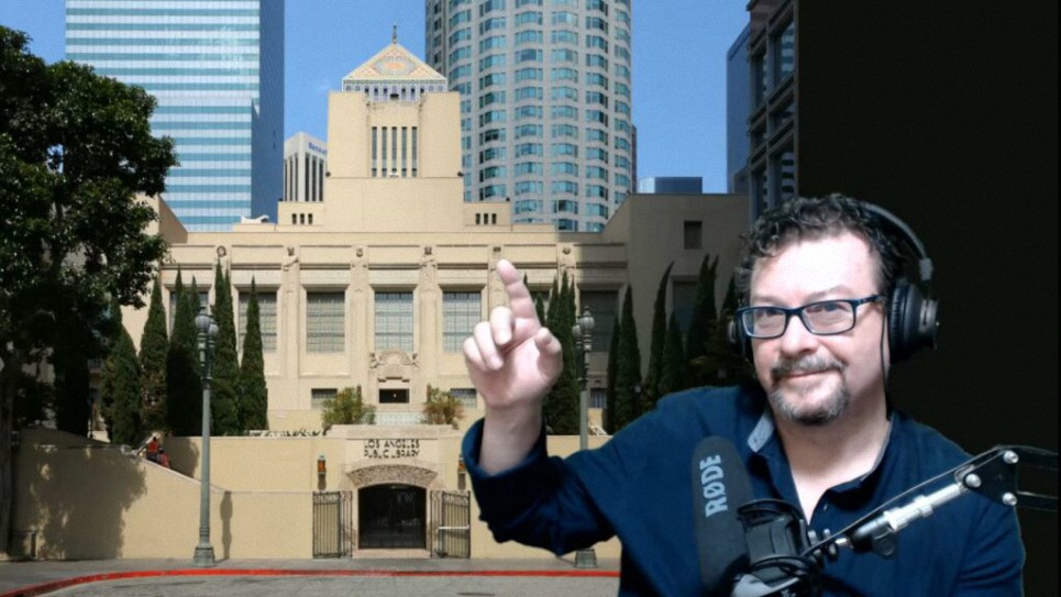 Simbolismo oculto en la Biblioteca de los Ángeles