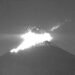 En las últimas 24 horas el volcán Popocatépetl registra 221 exhalaciones, 100 minutos de tremor y 2 sismos volcanotectónicos