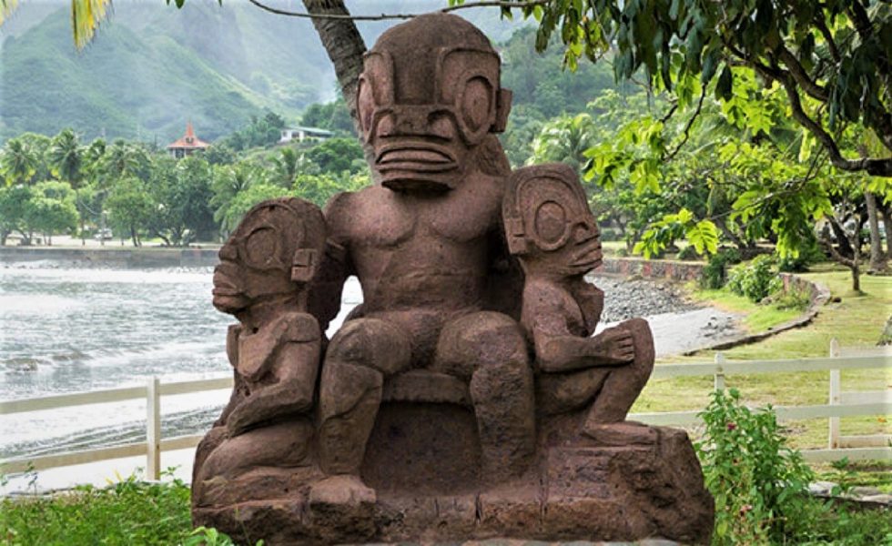 Las misteriosas estatuas «extraterrestres» en la isla de Nuku Hiva