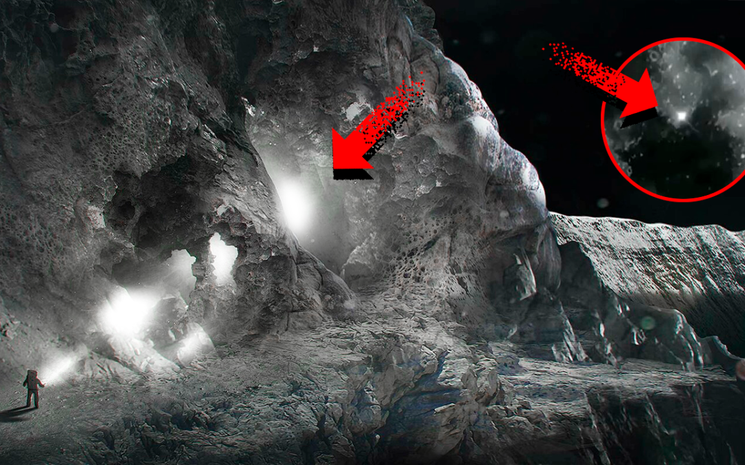 ¿Qué son las misteriosas luces que aparecen sobre la Luna?