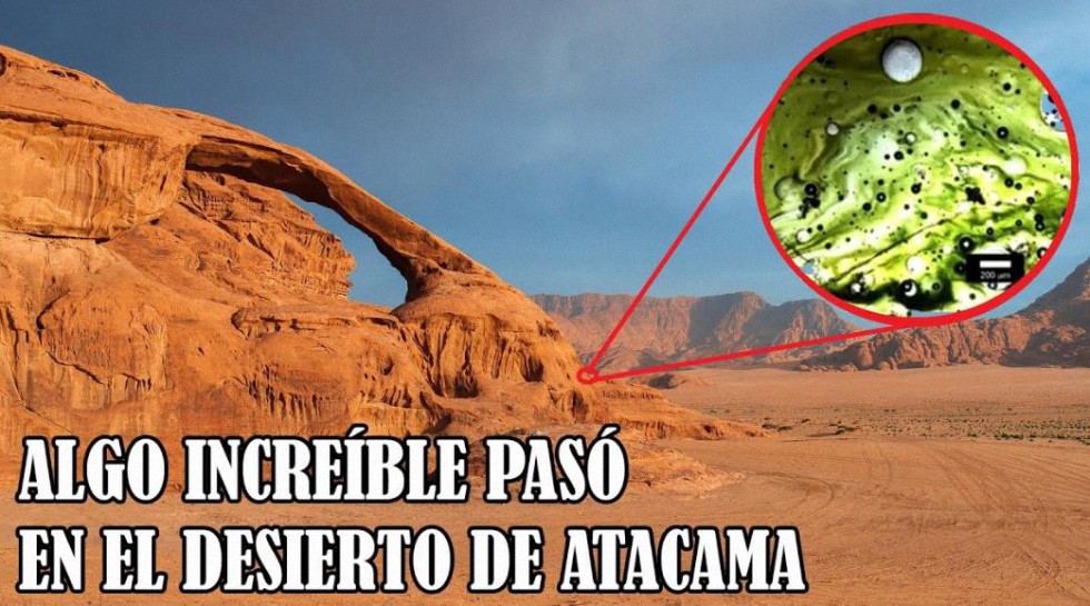 Algo increíble pasó en el desierto de Atacama