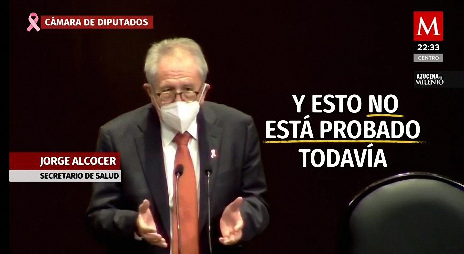 ‘A mis nietos no los vacuno’, Dice el Ministro de Salud de México ante el Congreso sobre la vacuna antiCovid-19 para menores