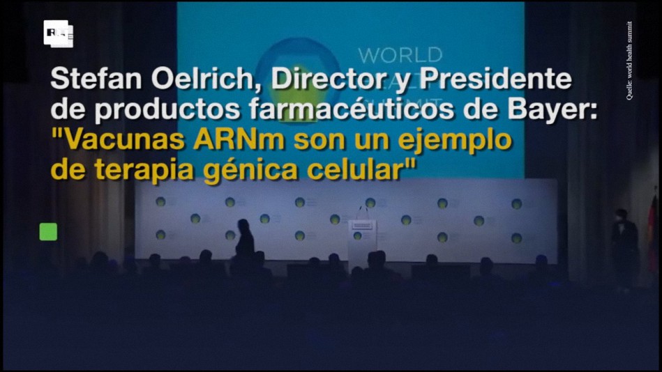 Director de Bayer: «Las Vacunas ARNm son un Ejemplo de Terapia Génica Celular»