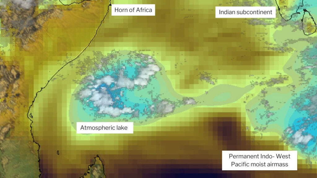 Científicos identifican un nuevo tipo de tormenta, el ‘lago atmosférico’