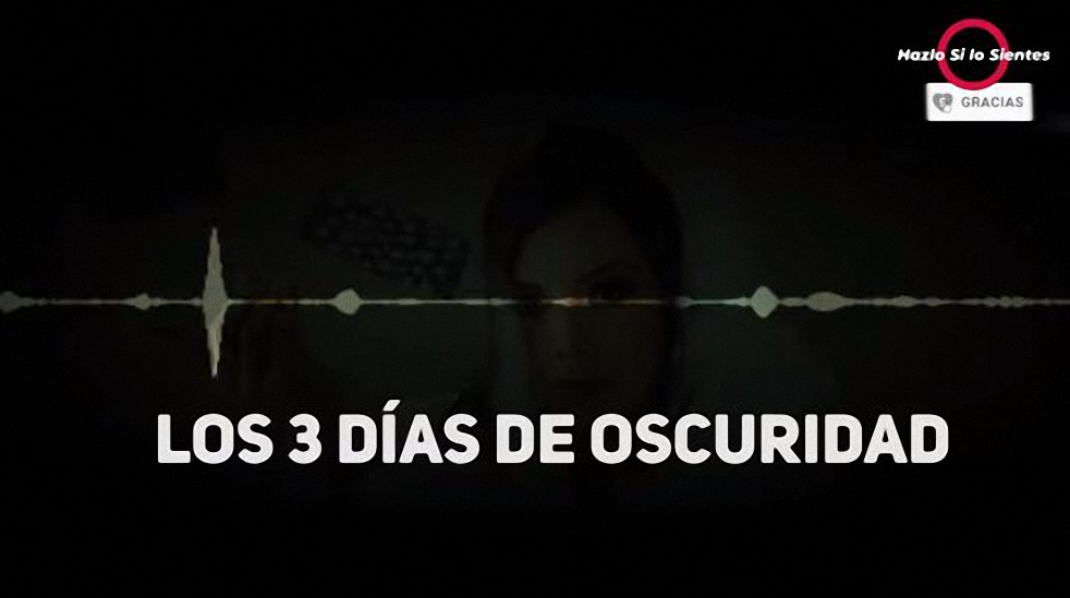 Los 3 días de oscuridad