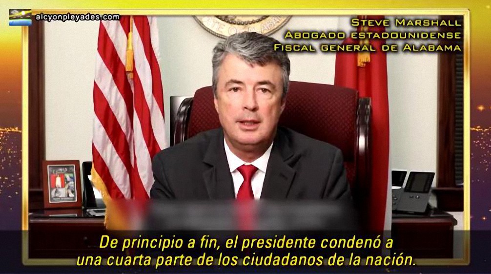 Steve Marshall, fiscal de Alabama, contra Biden y su mandato de vacunación