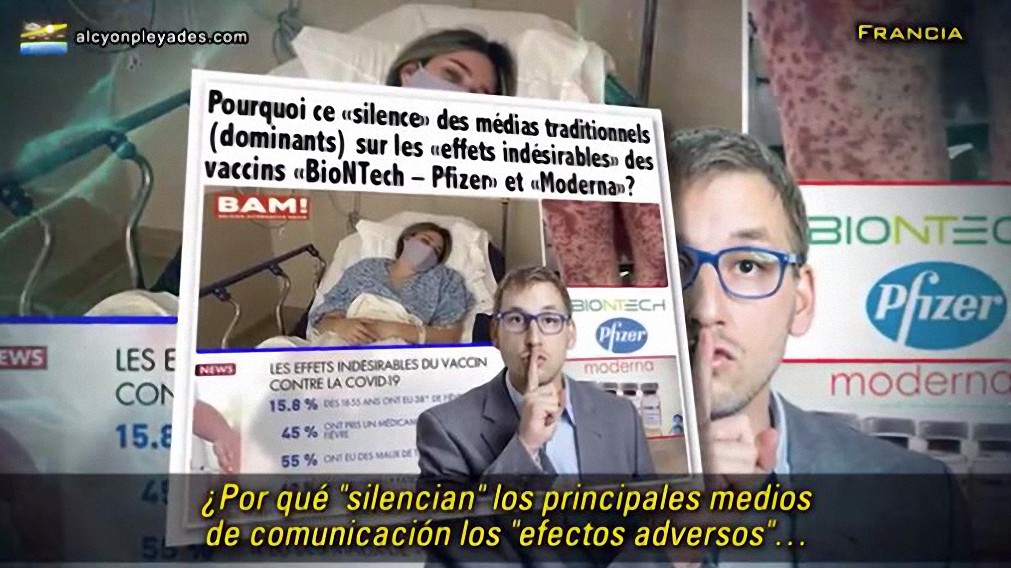 Medios de comunicación comprados, ocultan efectos adversos y muertes por vacunas