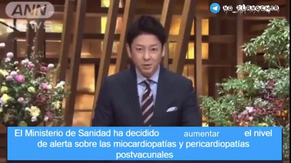 El ministerio de salud japonés advierte sobre los efectos secundarios de las vacunas de ARNm contra el Covid en personas jóvenes