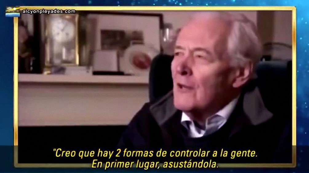 Tony Benn: «Hay dos formas de controlar a la gente, asustándola y desmoralizándola»