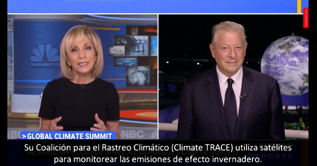 Al Gore propone vigilancia extrema para encontrar a «culpables» del cambio climático