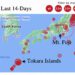 ¡Algo esta sucediendo! Nuevo enjambre de sismos se mueven a lo largo de la zona de subducción en Japón