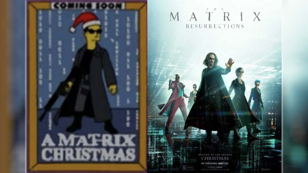 Los Simpson predijeron el estreno de Matrix Resurrections hace 15 años