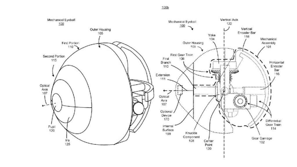 Facebook patenta un globo ocular mecánico «de alto rendimiento y realista»