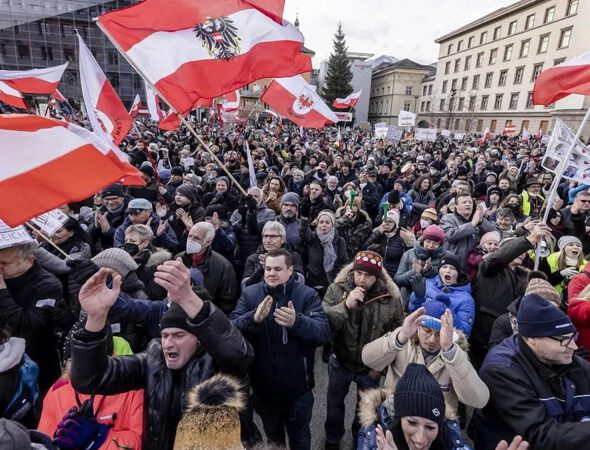 Protestas en Austria 2