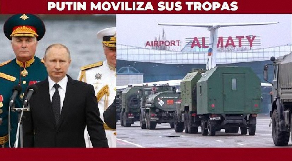 China y Rusia se preparan para la guerra por la crisis de Kazajistán