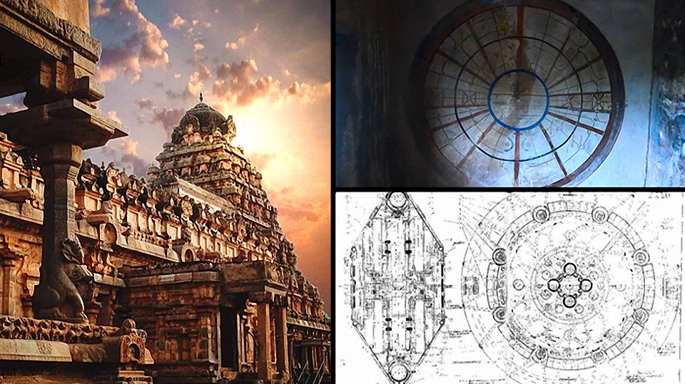 ¿Un Plano Antiguo de un ovni Descubierto en un Templo de la India? – Chakra Vimana