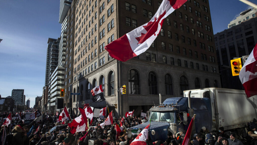 «La ciudad está asediada»: Ottawa denuncia una «insurrección a nivel nacional» contra las restricciones anticovid