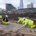 Descubren el mosaico romano más grande encontrado en Londres en los últimos 50 años