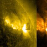 Capturan una gigantesca «anomalía rectangular» cerca del Sol