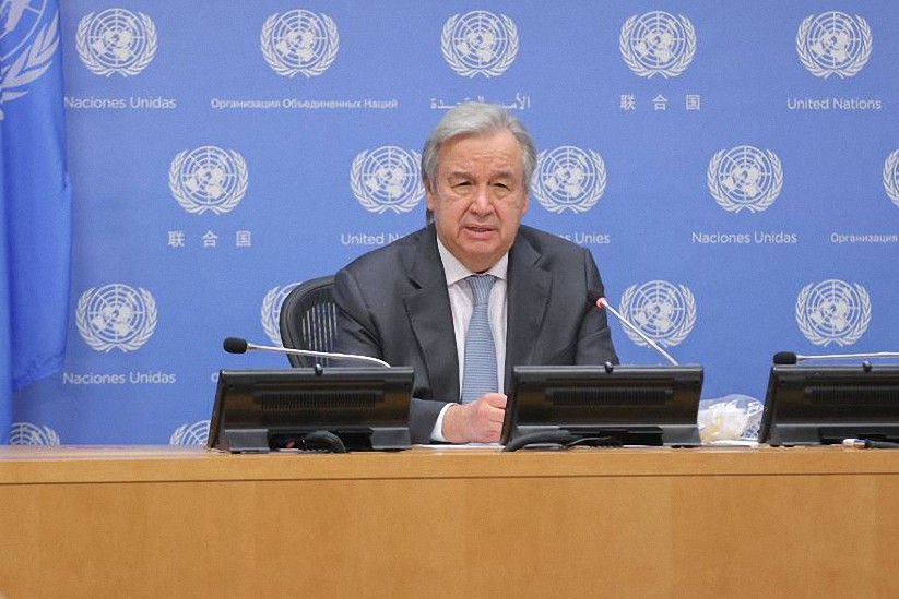 La pandemia es un «pretexto» utilizado por algunos Estados para reprimir y abolir las libertades, lamenta el secretario de la ONU