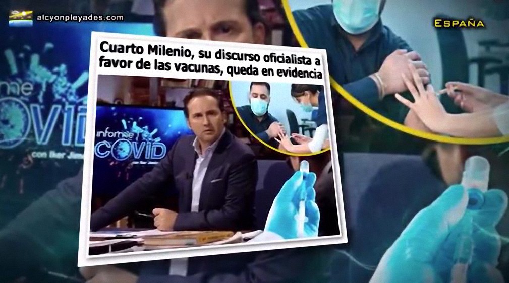 ‘Cuarto Milenio’, famoso programa de TV española, defensor del relato oficial, busca evadirse