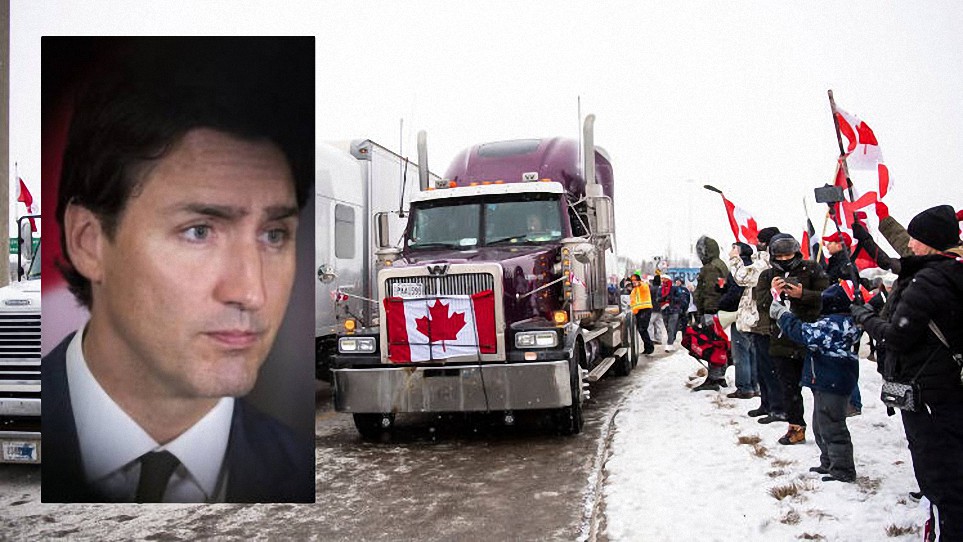 Canadá: las FFAA se niegan a reprimir a los camioneros. Trudeau sigue refugiado y productores rurales se unen a la protesta