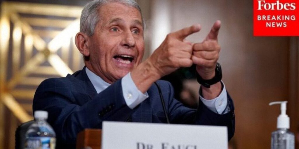 Un periodista colaborador de Forbes revela que fue despedido por investigar a Anthony Fauci